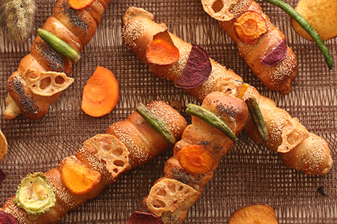 野菜とフルーツを楽しむ季節のパンコース