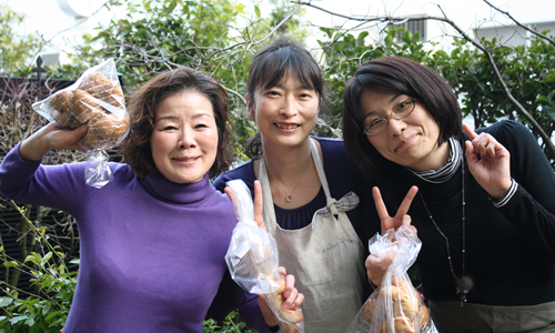 パンを食べて喜んでくれる人の輪を広げたい
